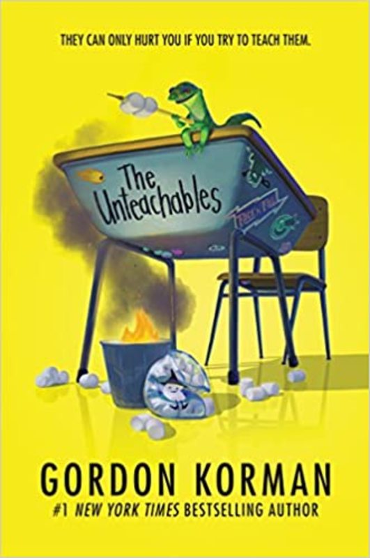 Book cover for "The Unteachables" by Gordon Korman