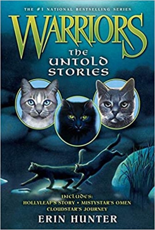 Book cover for "The Untold Stories" by Erin Hunter