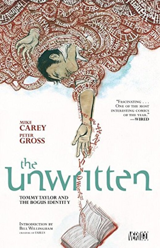 Book cover for "The Unwritten, Vol. 1" by Mike Carey