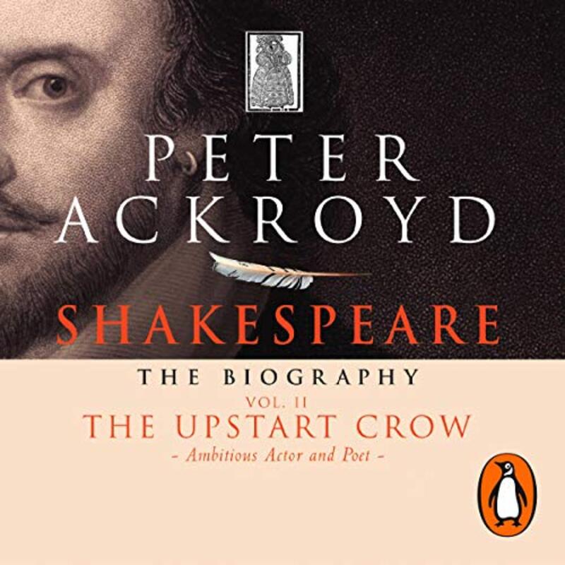 Book cover for "The Upstart Crow" by Peter Ackroyd