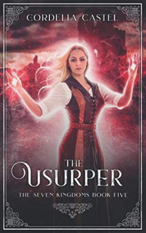 Book cover for "The Usurper" by Cordelia Castel