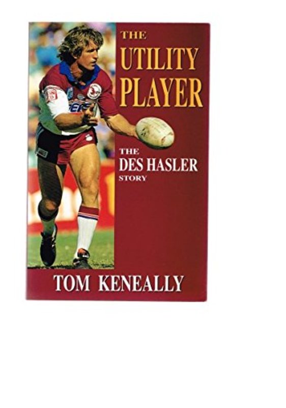 Book cover for "The Utility Player" by Thomas Keneally