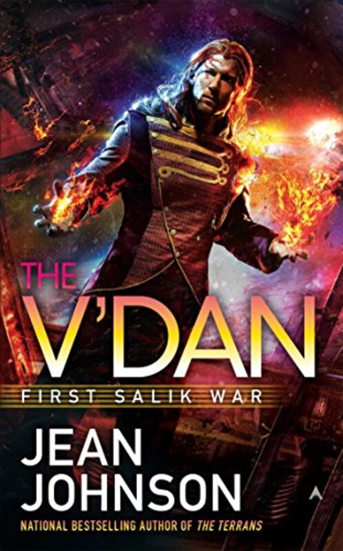 Book cover for "The V'Dan" by Jean Johnson