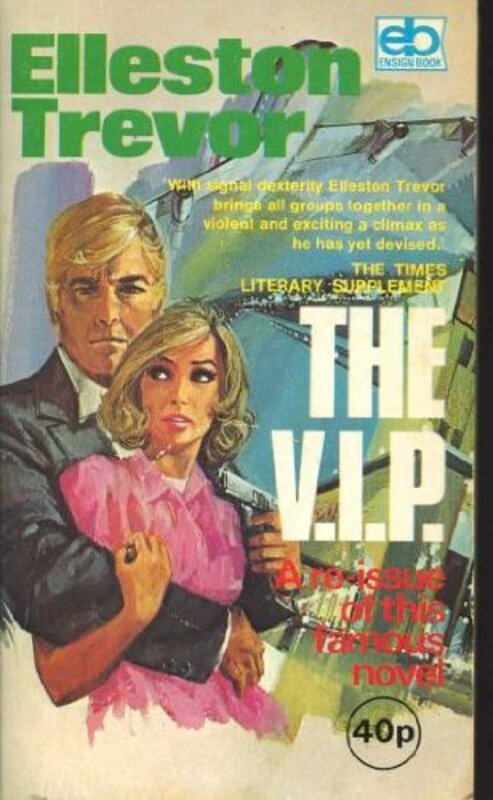 Book cover for "The V.I.P." by Adam Hall