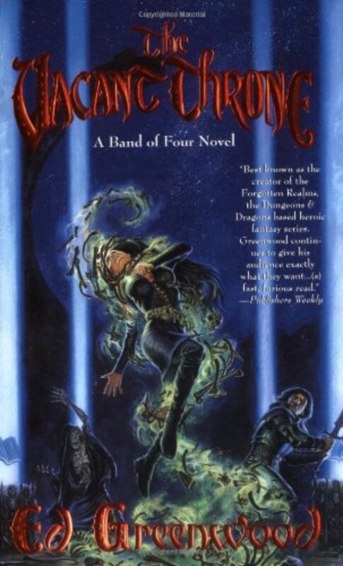 Book cover for "The Vacant Throne" by Ed Greenwood