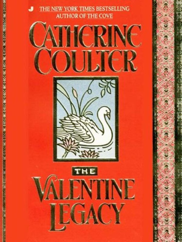 Book cover for "The Valentine Legacy" by Catherine Coulter