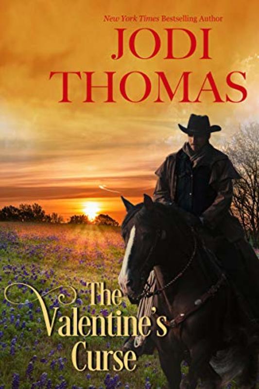 Book cover for "The Valentine's Curse" by Jodi Thomas