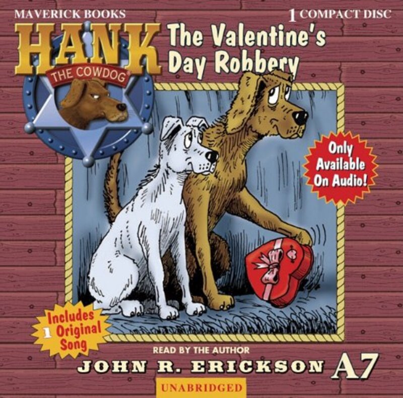 Book cover for "The Valentine's Day Robbery" by John R Erickson