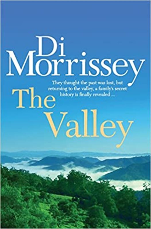 Book cover for "The Valley" by Di Morrissey