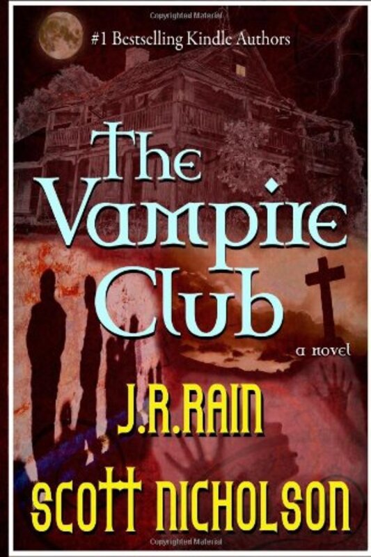 Book cover for "The Vampire Club" by Scott Nicholson