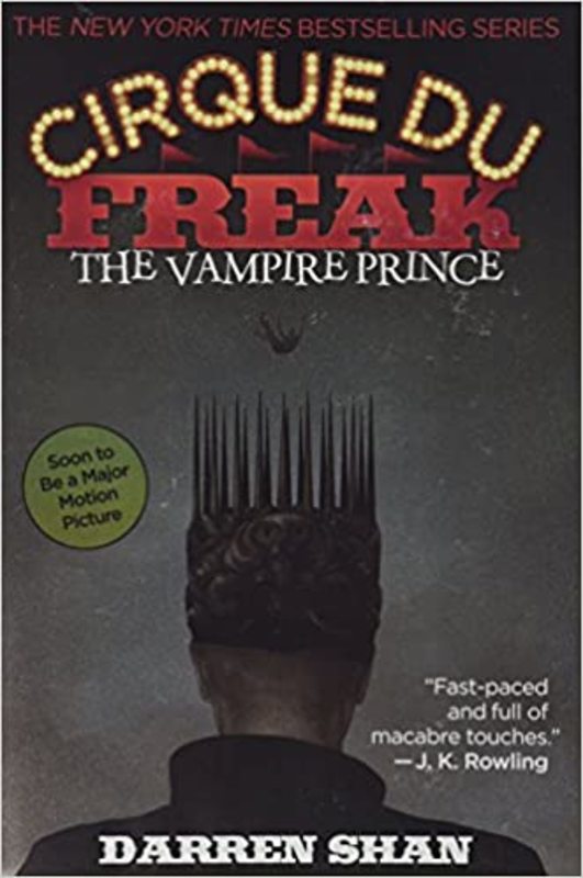 Book cover for "The Vampire Prince" by Darren Shan