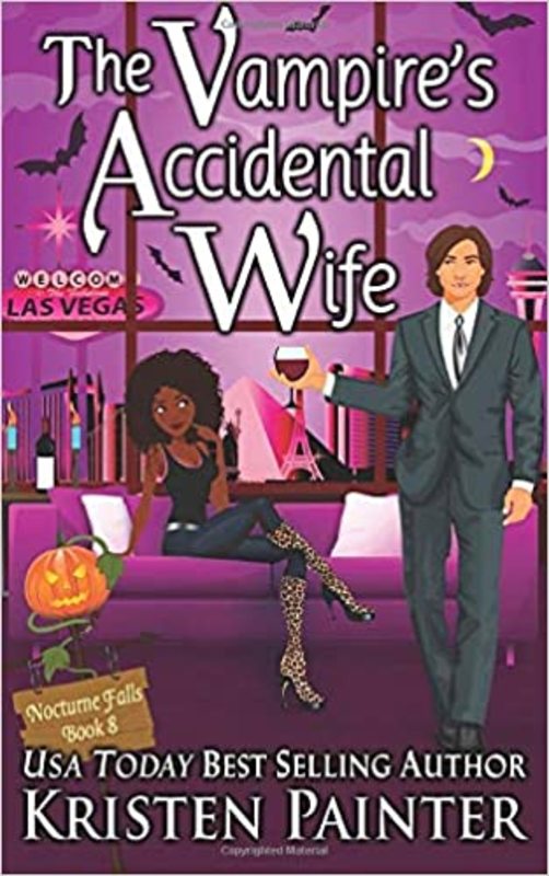 Book cover for "The Vampire's Accidental Wife" by Kristen Painter