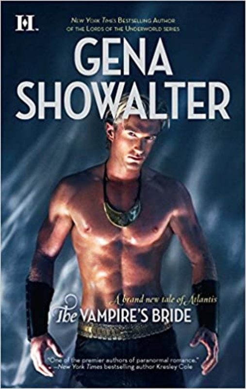 Book cover for "The Vampire's Bride" by Gena Showalter