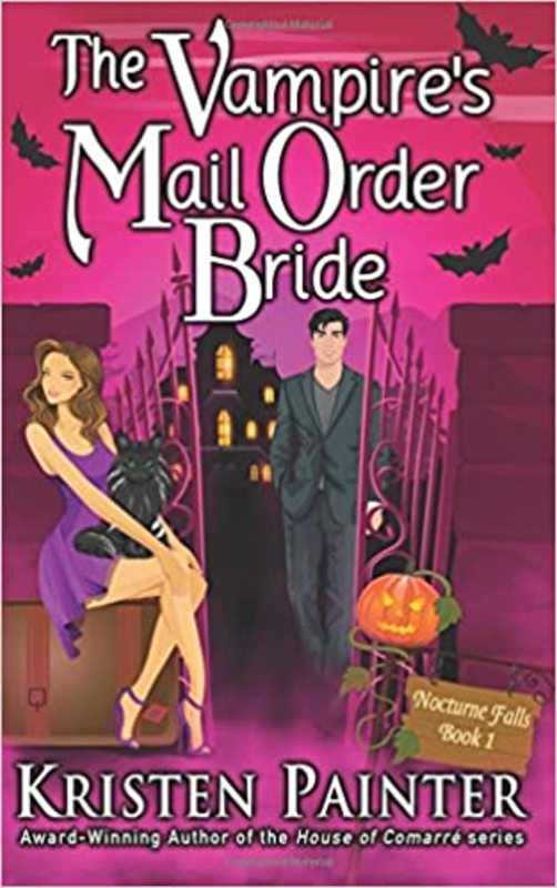 Book cover for "The Vampire's Mail Order Bride" by Kristen Painter