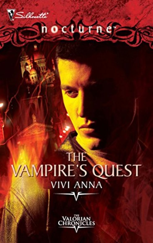 Book cover for "The Vampire's Quest" by Vivi Anna