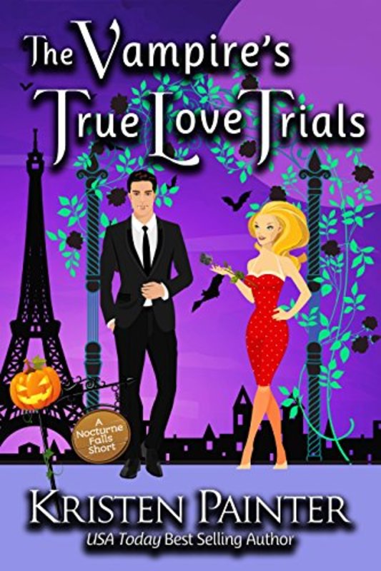 Book cover for "The Vampire's True Love Trials" by Kristen Painter