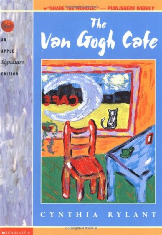 Book cover for "The Van Gogh Cafe" by Cynthia Rylant