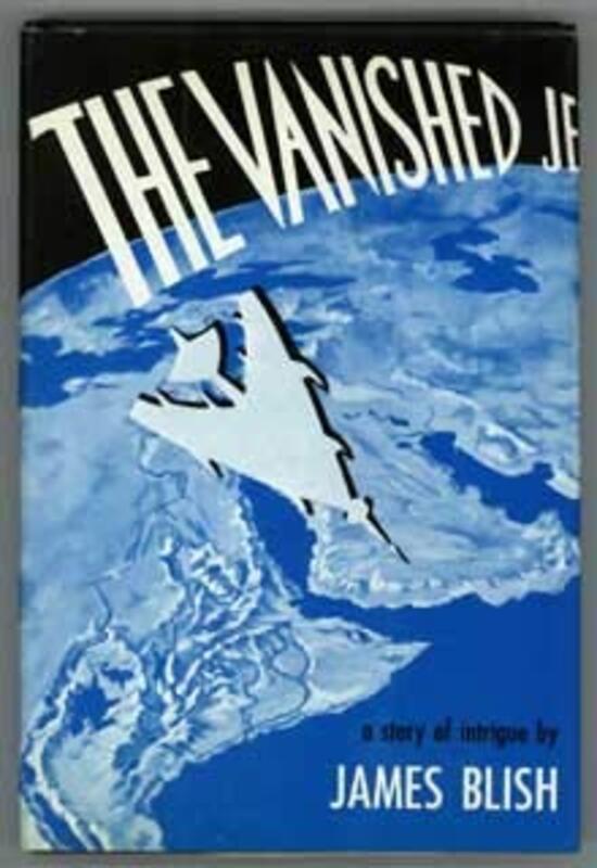 Book cover for "The Vanished Jet" by James Blish