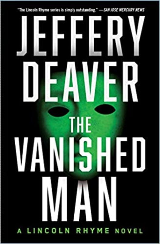 Book cover for "The Vanished Man" by Jeffery Deaver