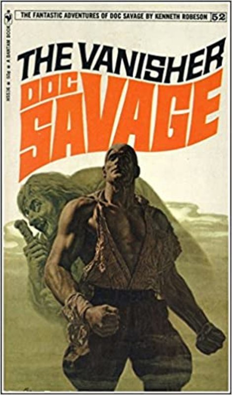 Book cover for "The Vanisher" by Lester Dent
