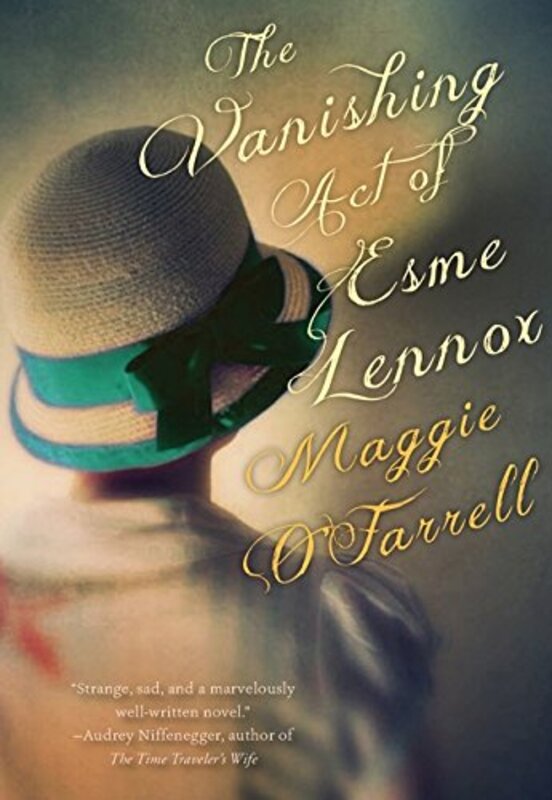 Book cover for "The Vanishing Act of Esme Lennox" by Maggie O'Farrell