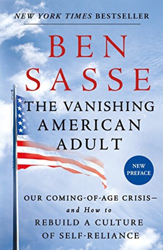 Book cover for "The Vanishing American Adult"