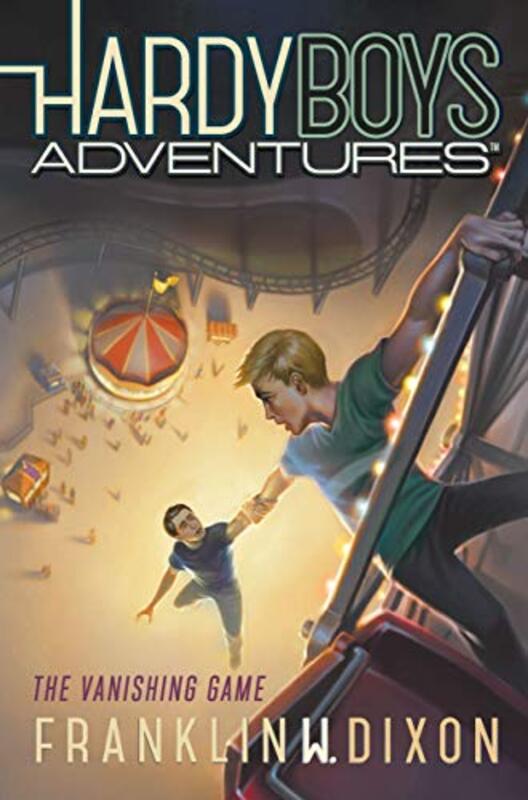 Book cover for "The Vanishing Game" by Franklin W Dixon