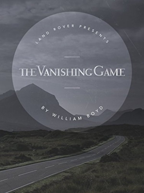 Book cover for "The Vanishing Game" by William Boyd
