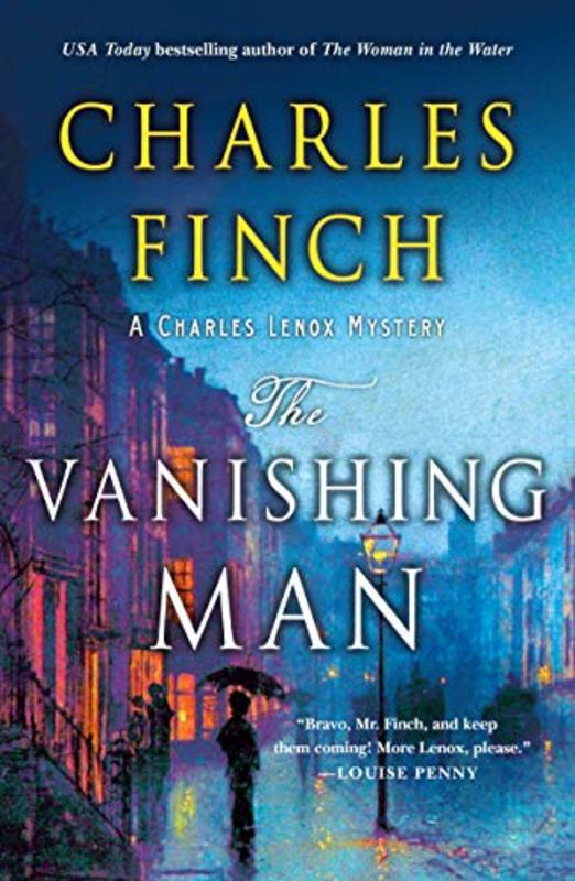 Book cover for "The Vanishing Man" by Charles Finch