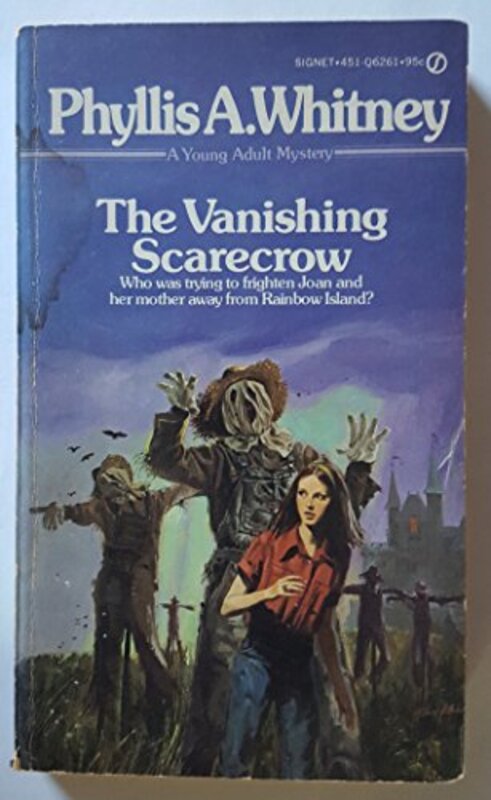 Book cover for "The Vanishing Scarecrow" by Phyllis A Whitney