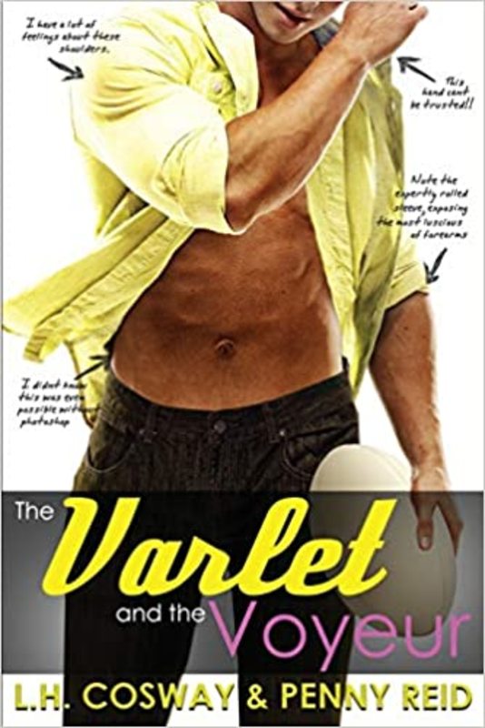 Book cover for "The Varlet and the Voyeur" by Penny Reid