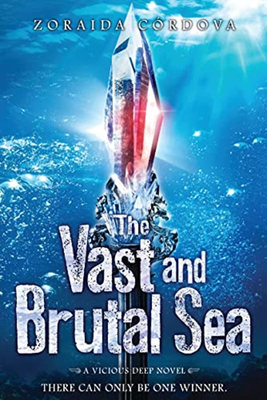 Book cover for "The Vast and Brutal Sea" by Zoraida Cordova