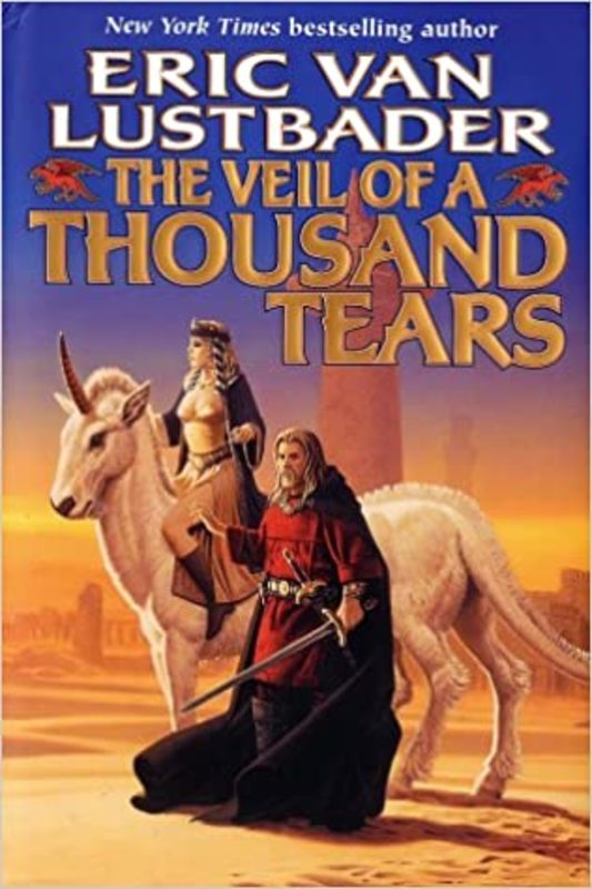 Book cover for "The Veil of a Thousand Tears" by Eric Van Lustbader