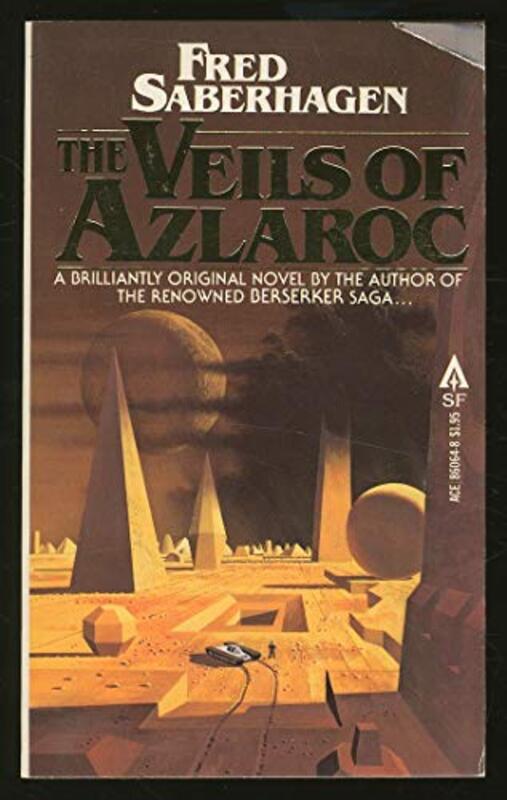 Book cover for "The Veils of Azlaroc" by Fred Saberhagen