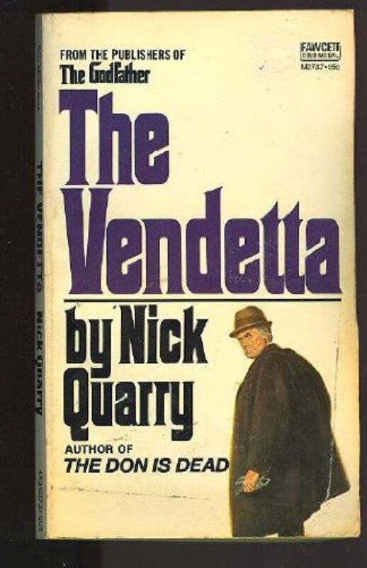 Book cover for "The Vendetta" by Marvin H Albert