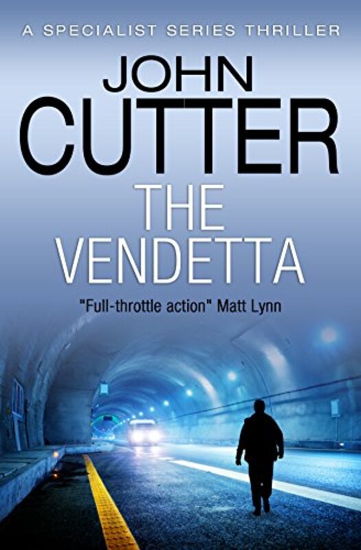 Book cover for "The Vendetta" by John Shirley