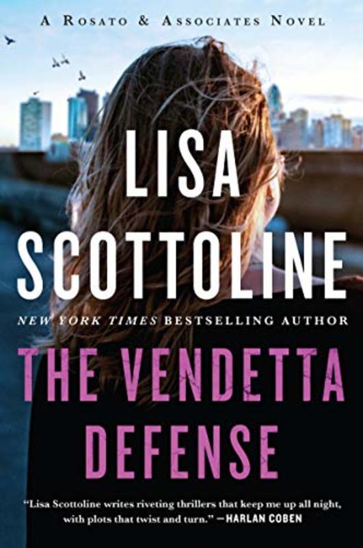 Book cover for "The Vendetta Defense" by Lisa Scottoline