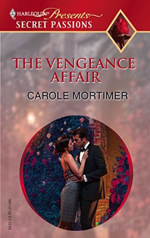 Book cover for "The Vengeance Affair" by Carole Mortimer