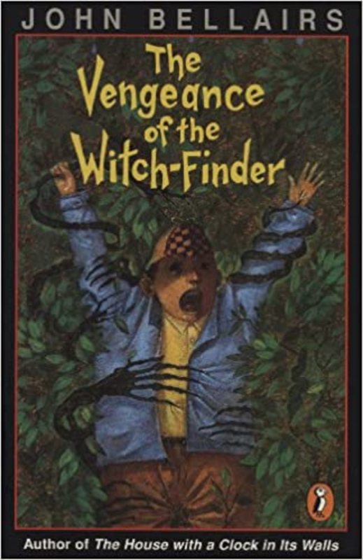 Book cover for "The Vengeance of the Witch-Finder" by John Bellairs