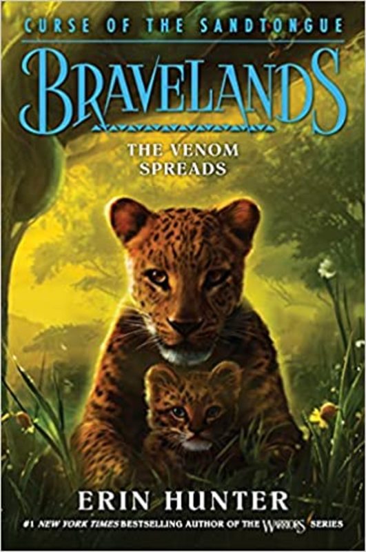 Book cover for "The Venom Spreads" by Erin Hunter