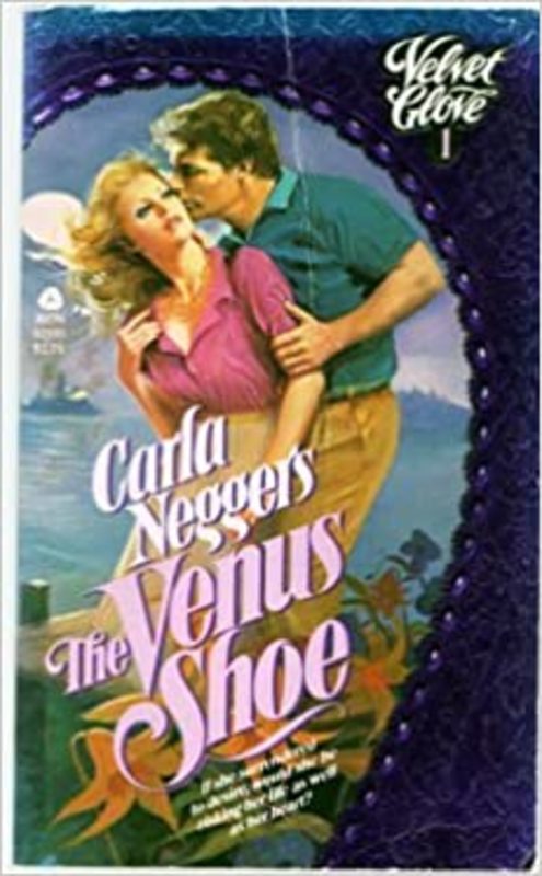 Book cover for "The Venus Shoe" by Carla Neggers