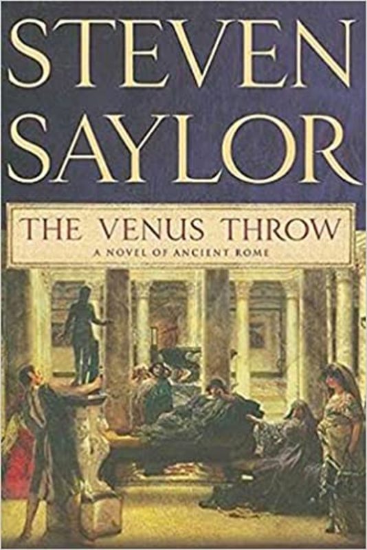 Book cover for "The Venus Throw" by Steven Saylor