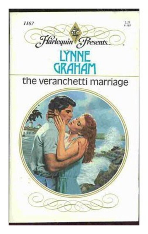Book cover for "The Veranchetti Marriage" by Lynne Graham