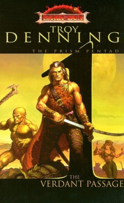 Book cover for "The Verdant Passage" by Troy Denning