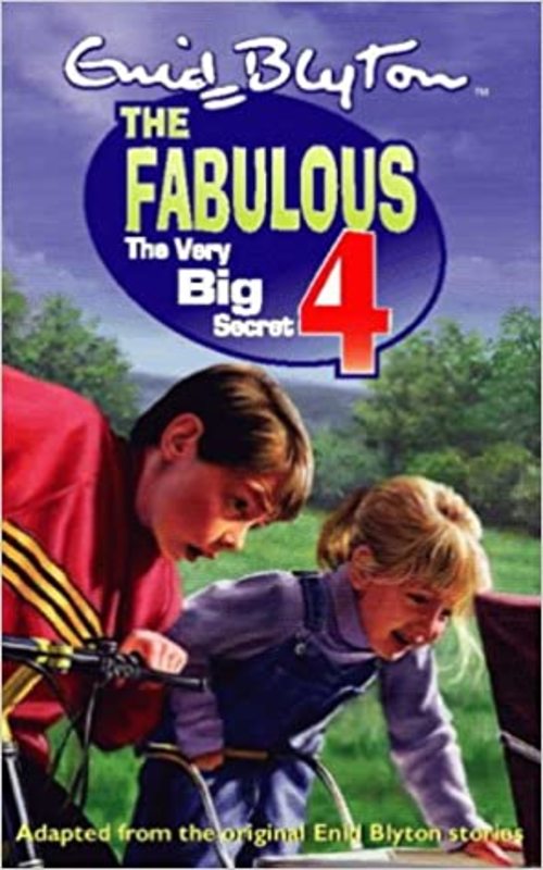Book cover for "The Very Big Secret" by Enid Blyton