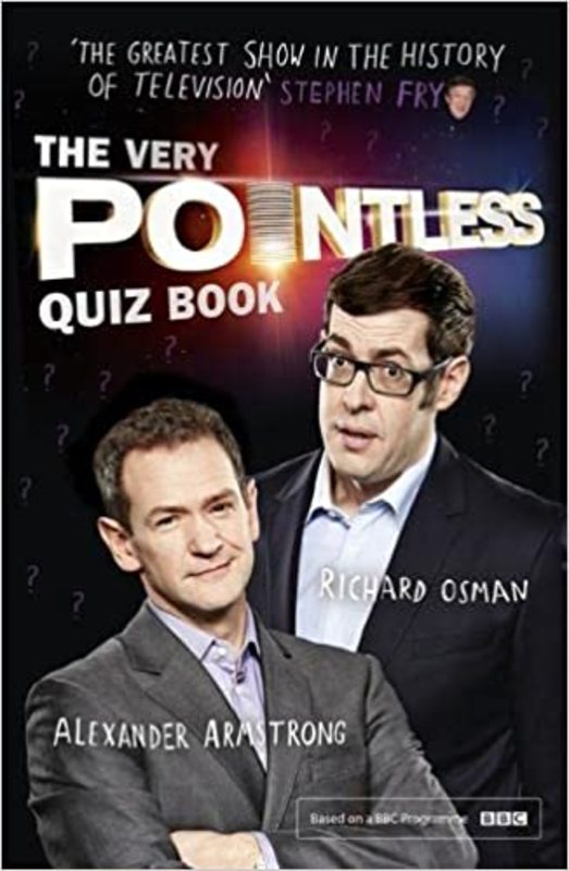 Book cover for "The Very Pointless Quiz Book"