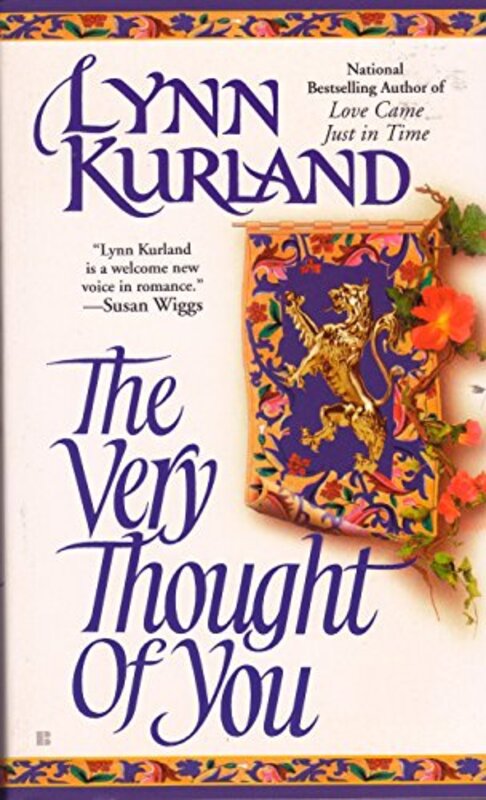 Book cover for "The Very Thought of You" by Lynn Kurland