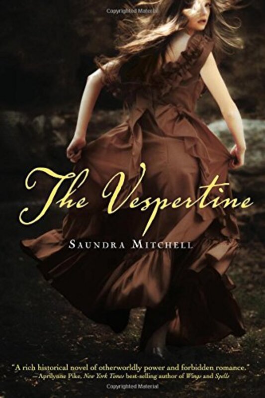 Book cover for "The Vespertine" by Saundra Mitchell