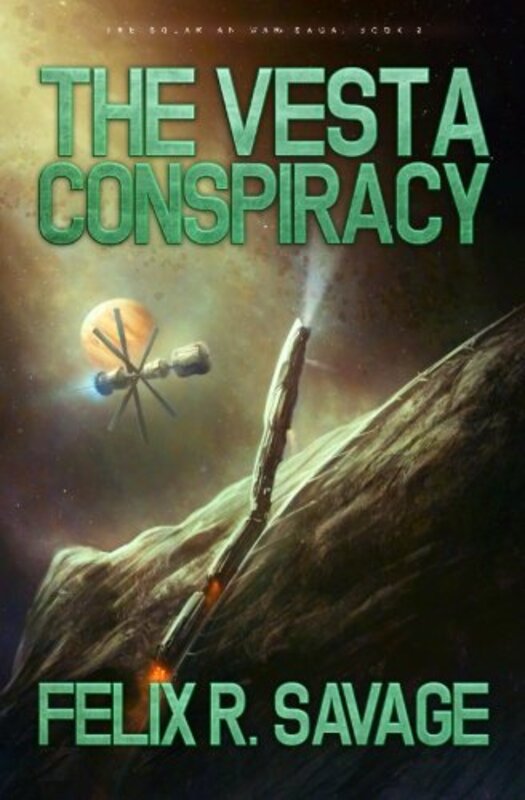 Book cover for "The Vesta Conspiracy" by Felix R Savage