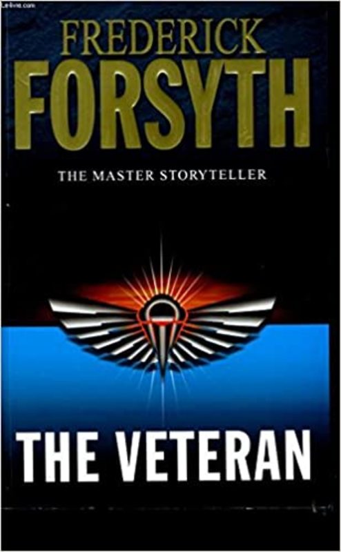 Book cover for "The Veteran and Other Stories" by Frederick Forsyth